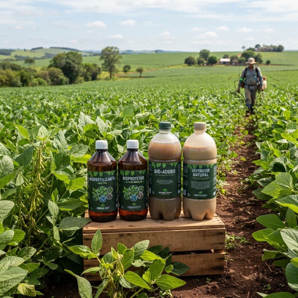 Bioinsumos na Agricultura: Guia Prático para Pequenos e Médios Produtores